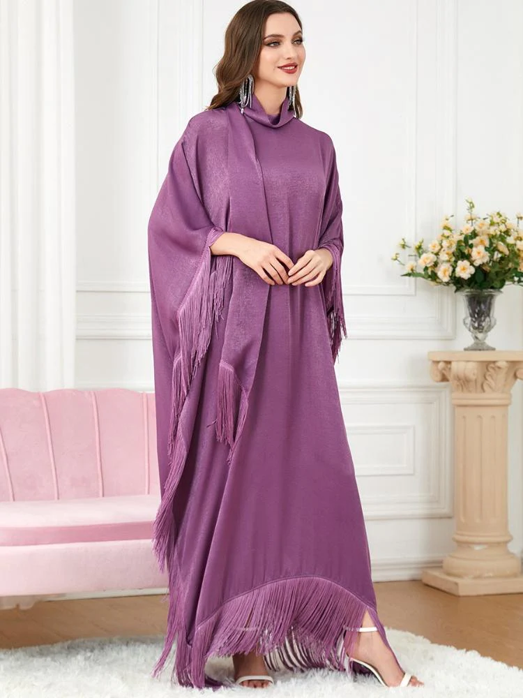 Understated Elegance: 10 Chic Tasseled Kaftan Robes to Elevate Your Wardrobe