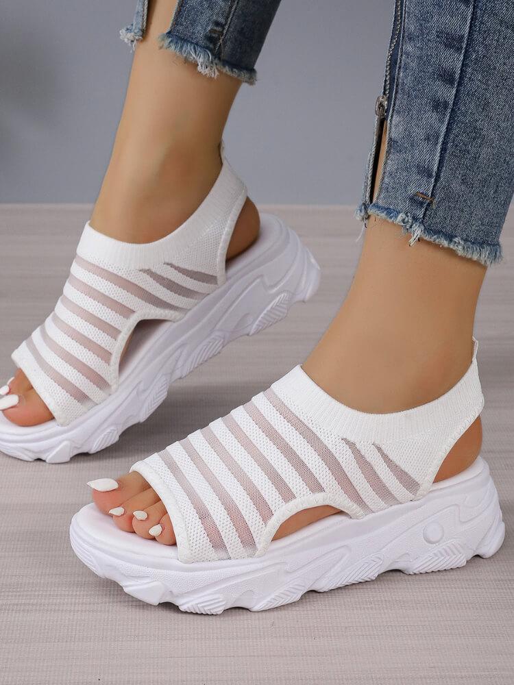 Mesh Sport Sandals Platform Beach Shoes