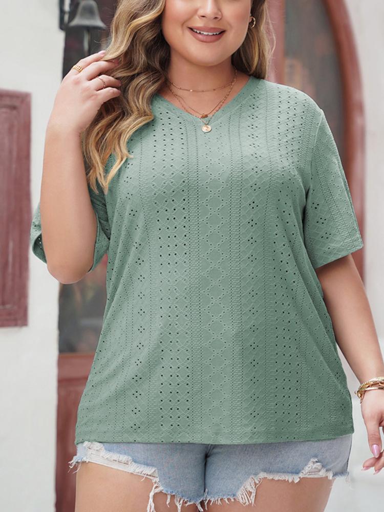 Large Size Loose Casual Top