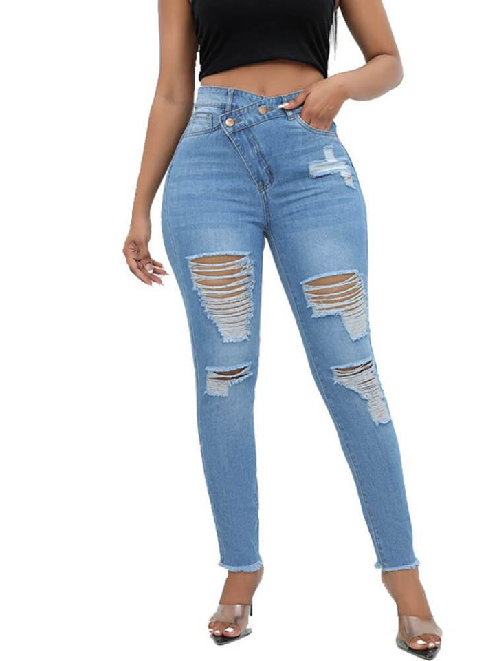 Women's High-Waisted Skinny Jeans