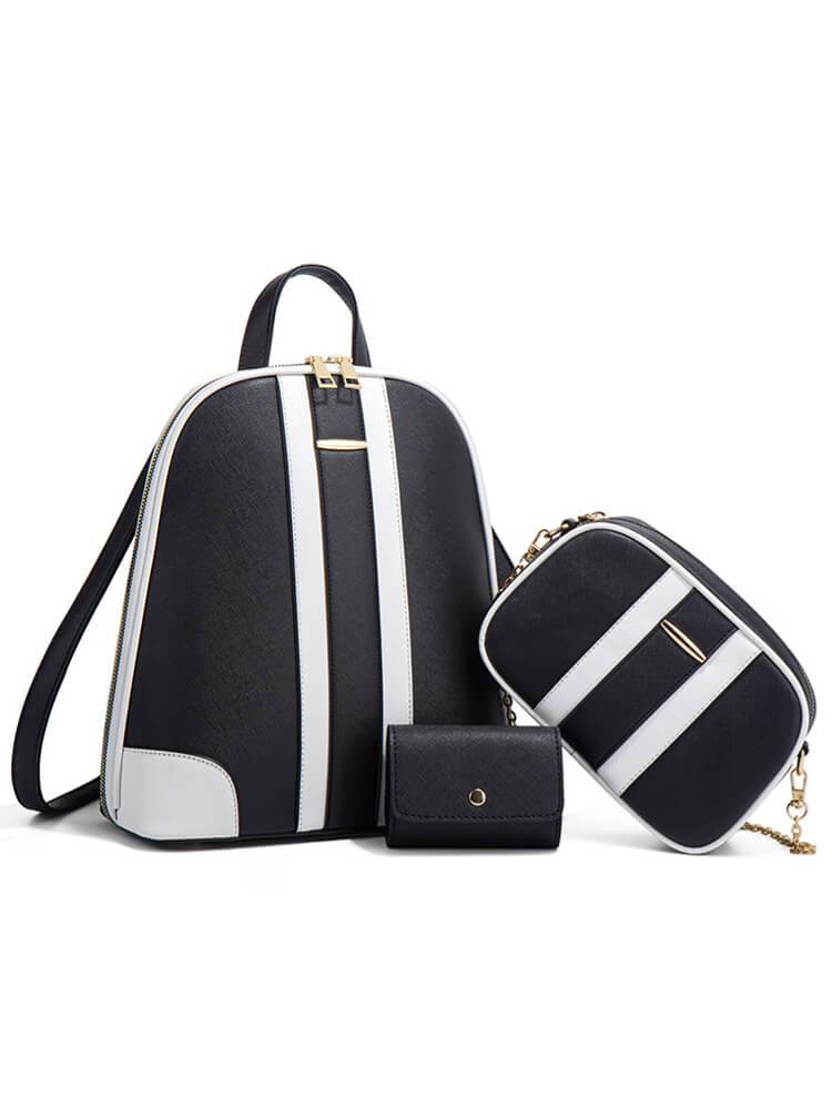 Fashion Backpack Simple Shoulder Bag Sets