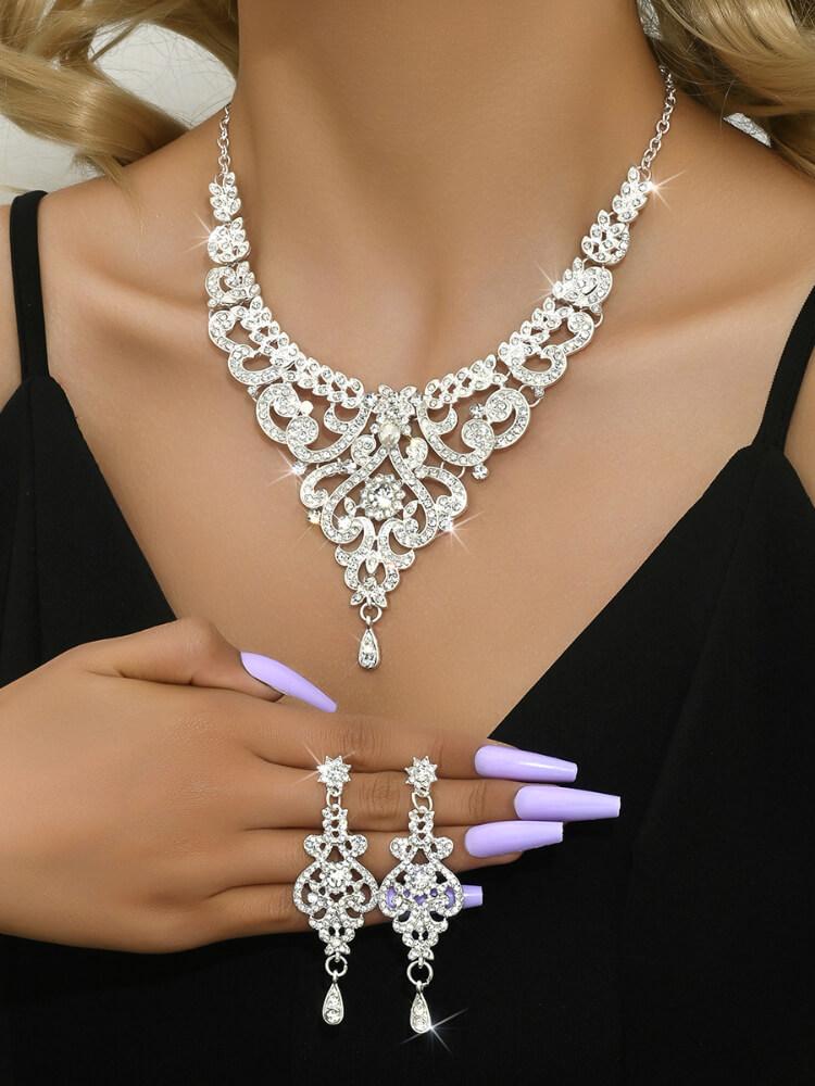 Women's Necklace Earrings Jewelry Sets