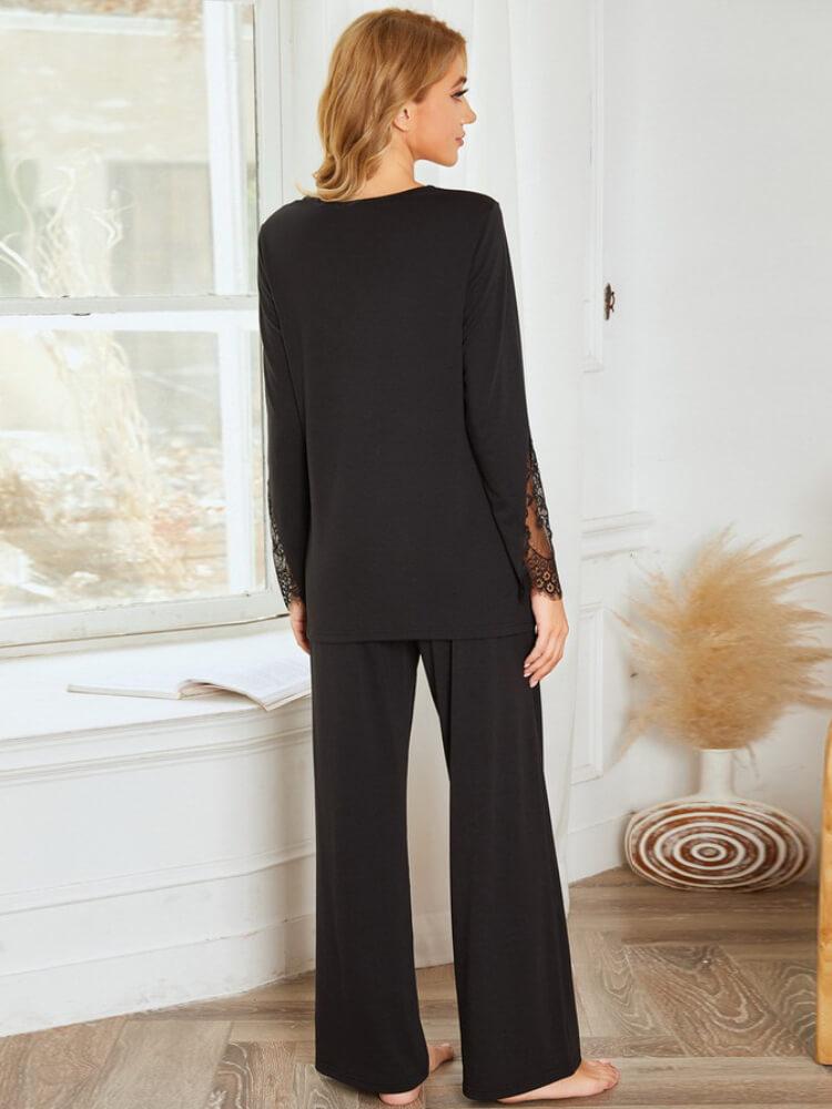 Long Sleeve Trousers Home Clothes Pajamas Suit