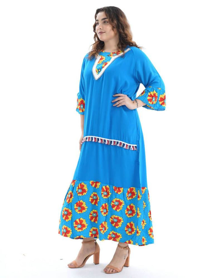 Women's Casual Turban Dress