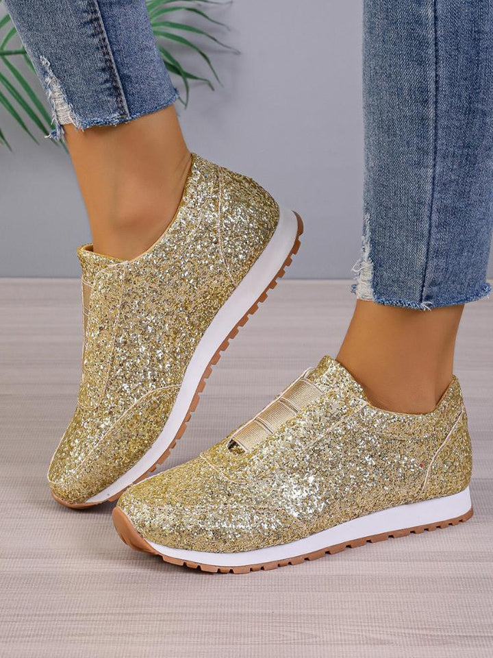 Women's Sequins Casual Sports Shoes