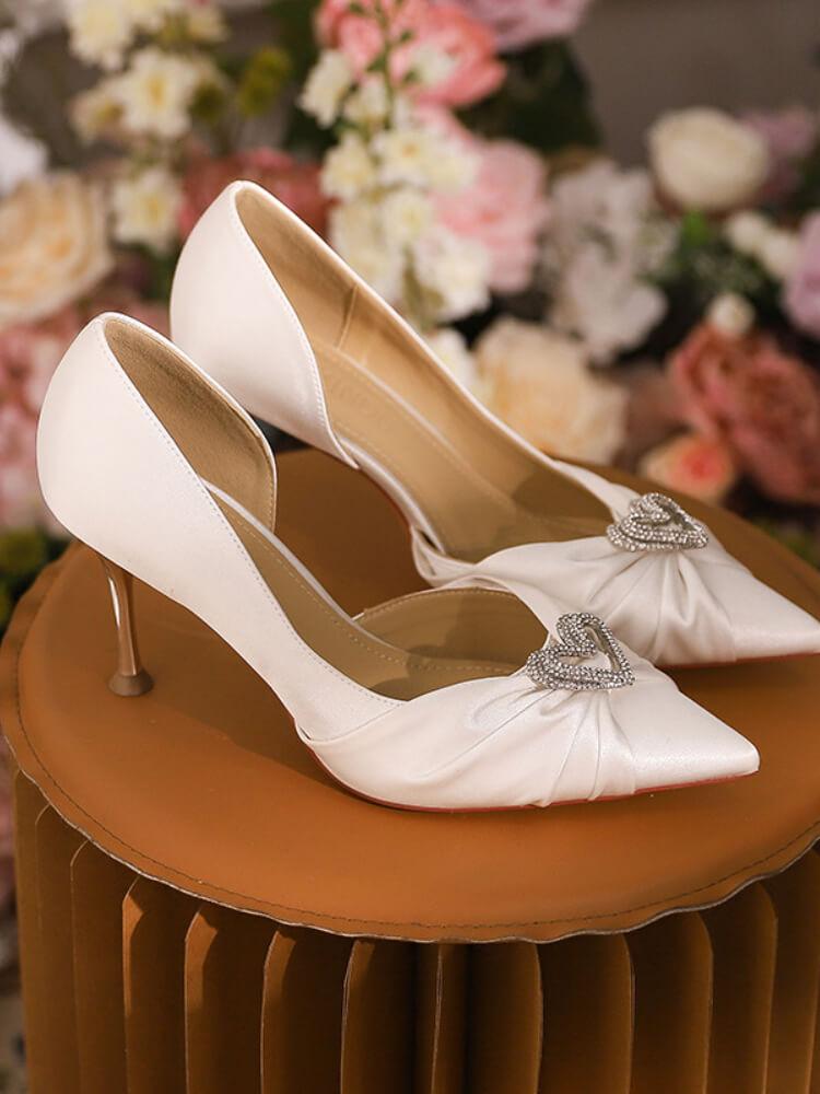Women's Stiletto Heels Wedding Shoes Banquet Shoes