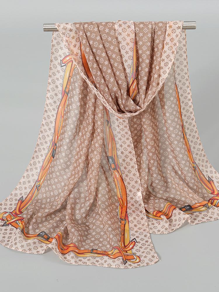 Spring And Autumn Chiffon Scarf