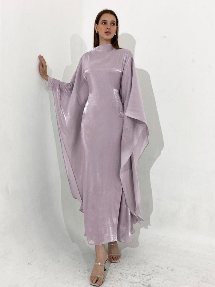 Women's Elegant Solid Color Loose Dress Abaya