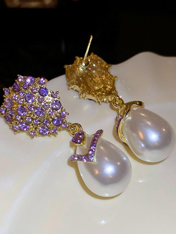 Women's Elegant Pearl Drop Earrings