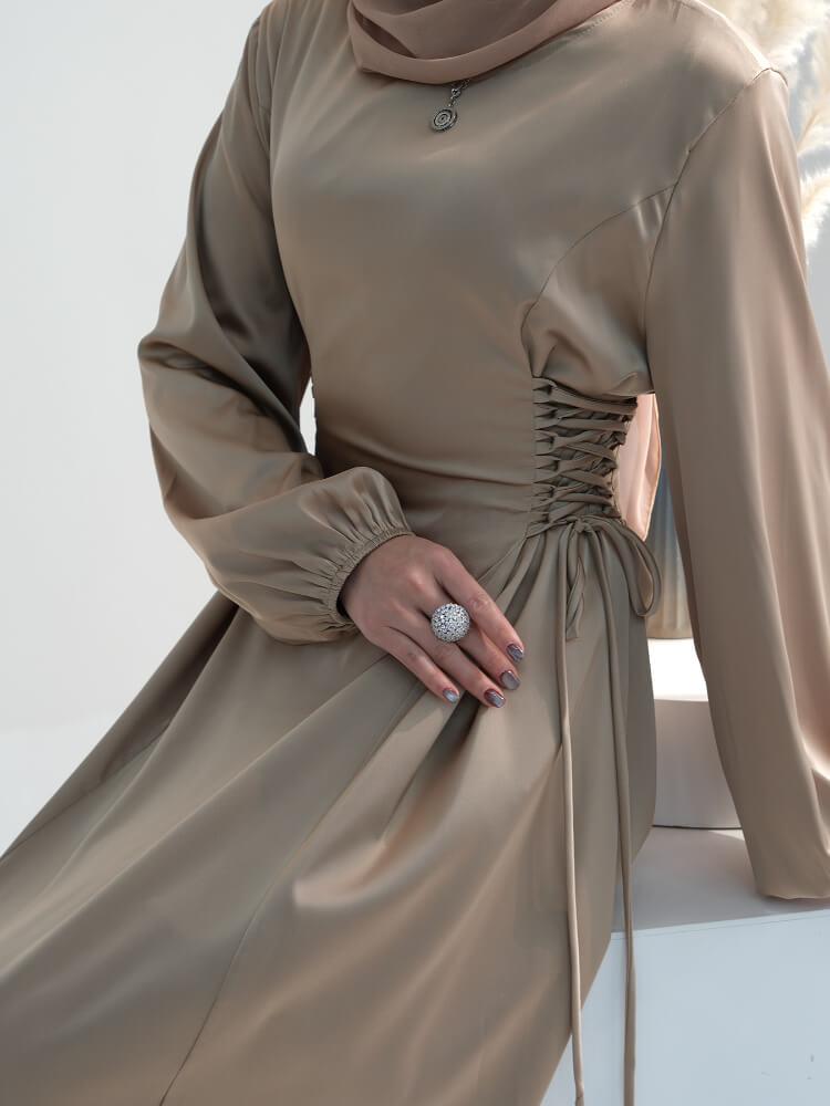 Women's Strapless Dress Scarf Set