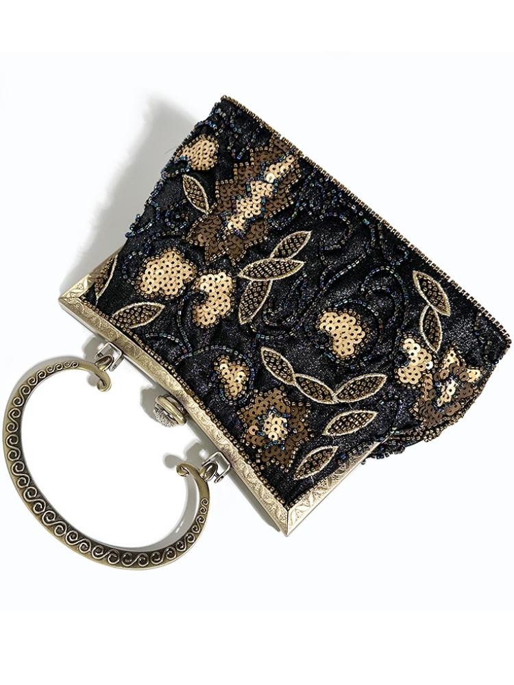 Embroidered Evening Bag