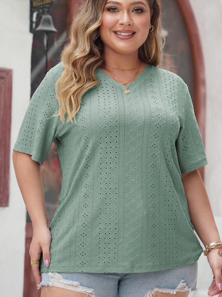 Large Size Loose Casual Top