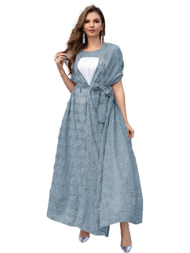 Women's Long Sleeve Two-Piece Dress