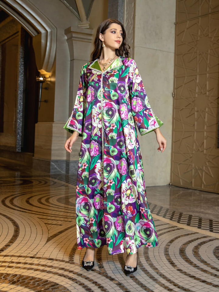 Women's Floral Patterned Dress