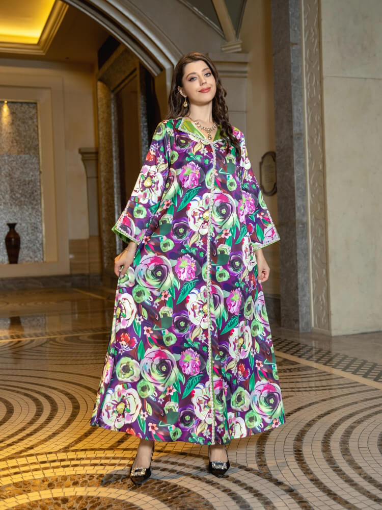 Women's Floral Patterned Dress