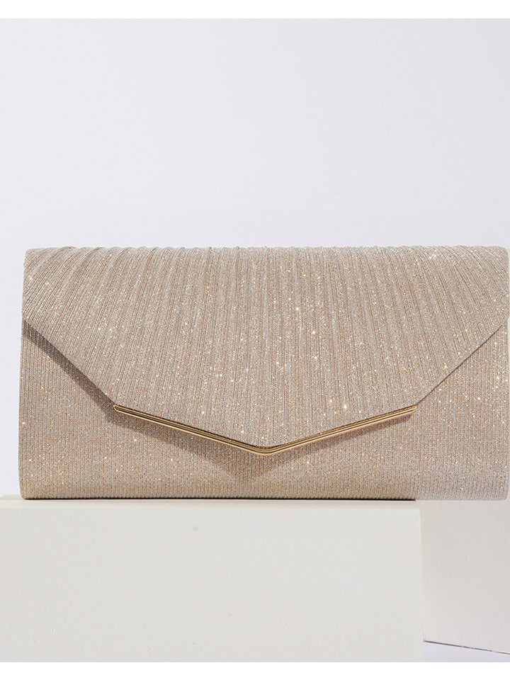 Clamshell Party Banquet Pleated Bag