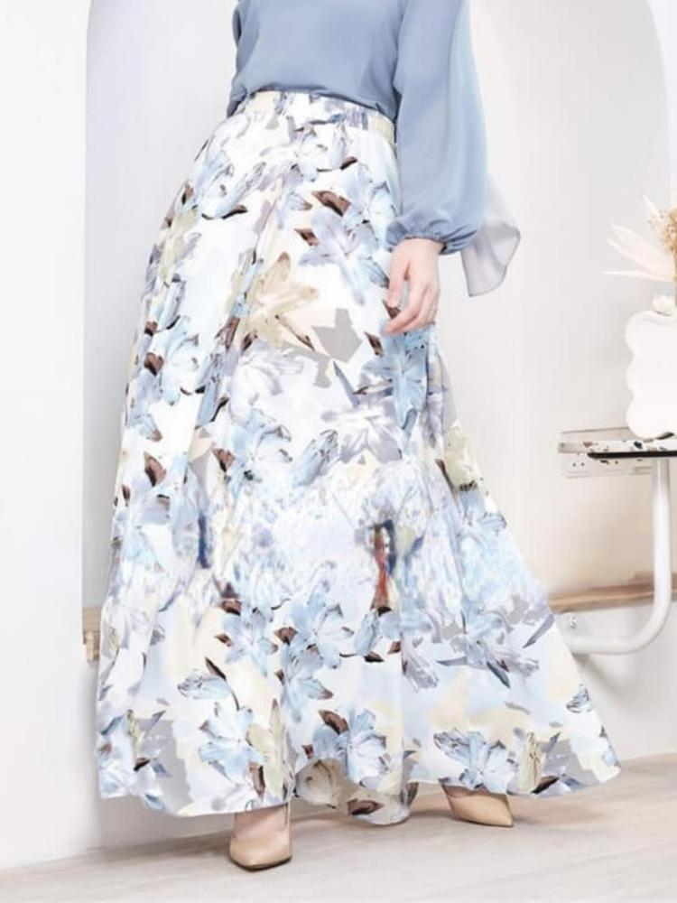 Women's Floral Printed Skirt