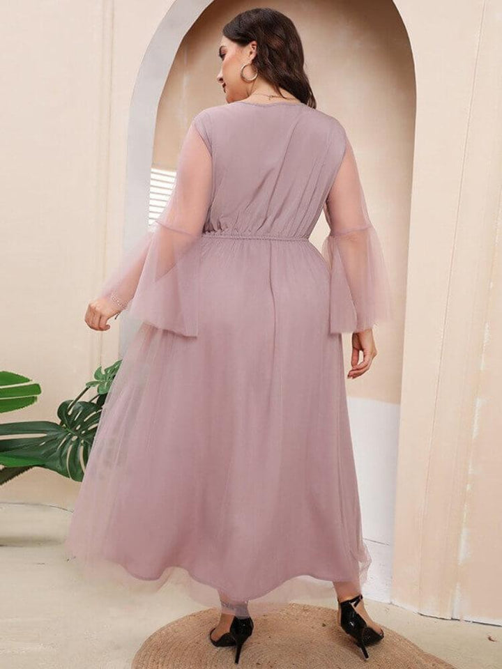 Women' Plus Size Lace Dress