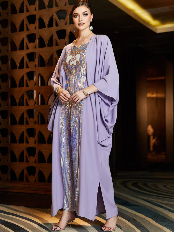 Sequin Embroidered Robe