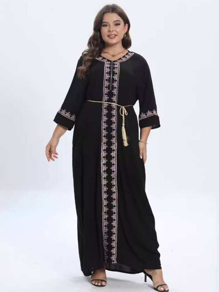Women's Loose Casual Dress Jalabiya