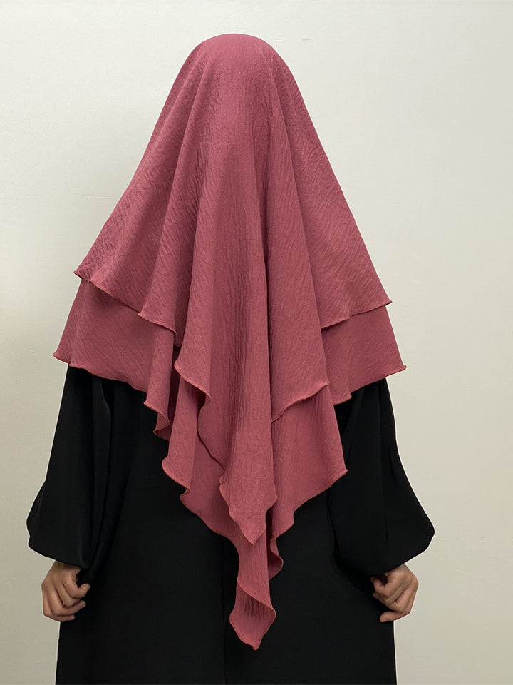 Middle East Dubai Turkish Solid Color Hijab