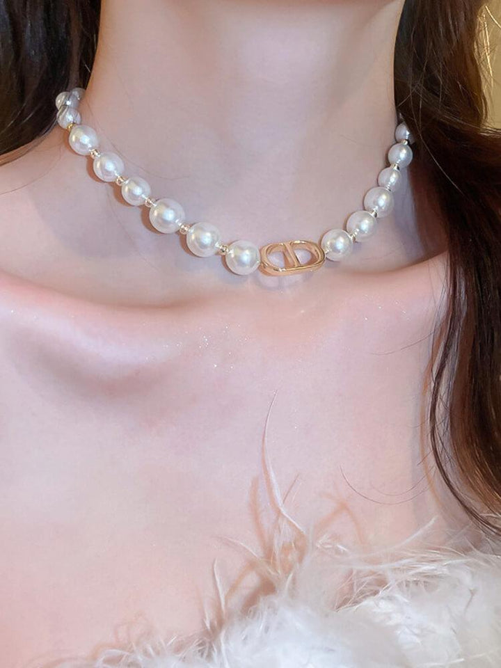 Pearl Necklace Fashion Clavicle Chain